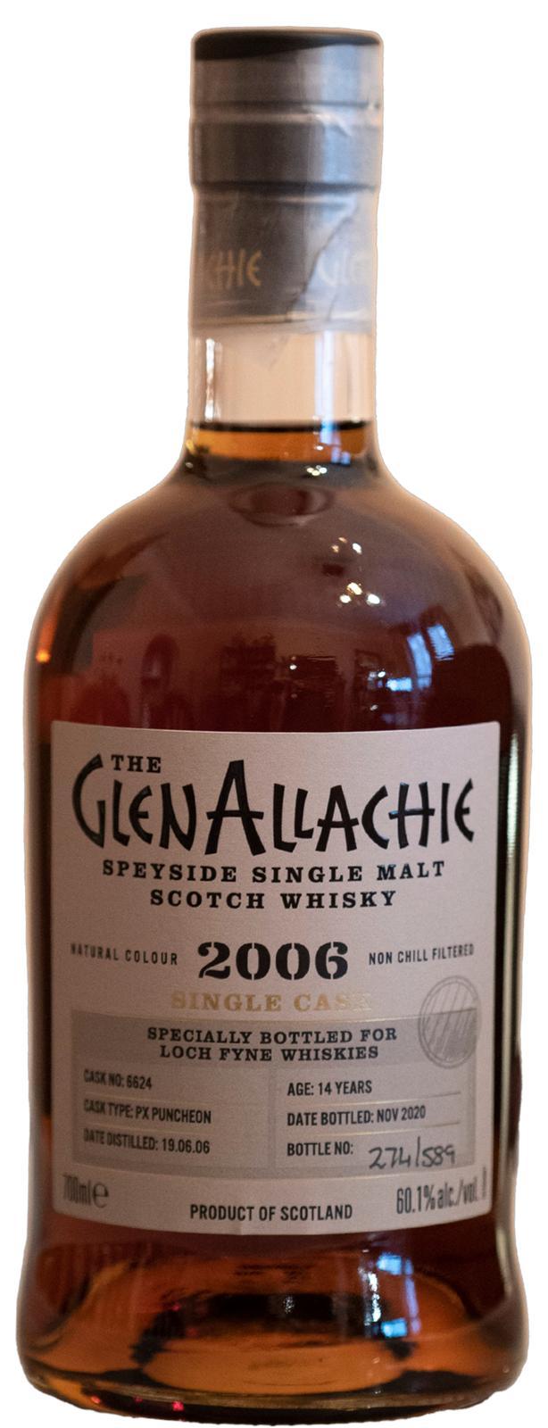 Glenallachie 2006  Single Cask