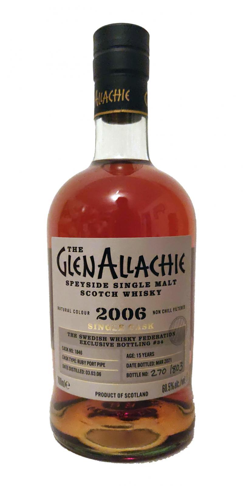 Glenallachie 2006  Single Cask