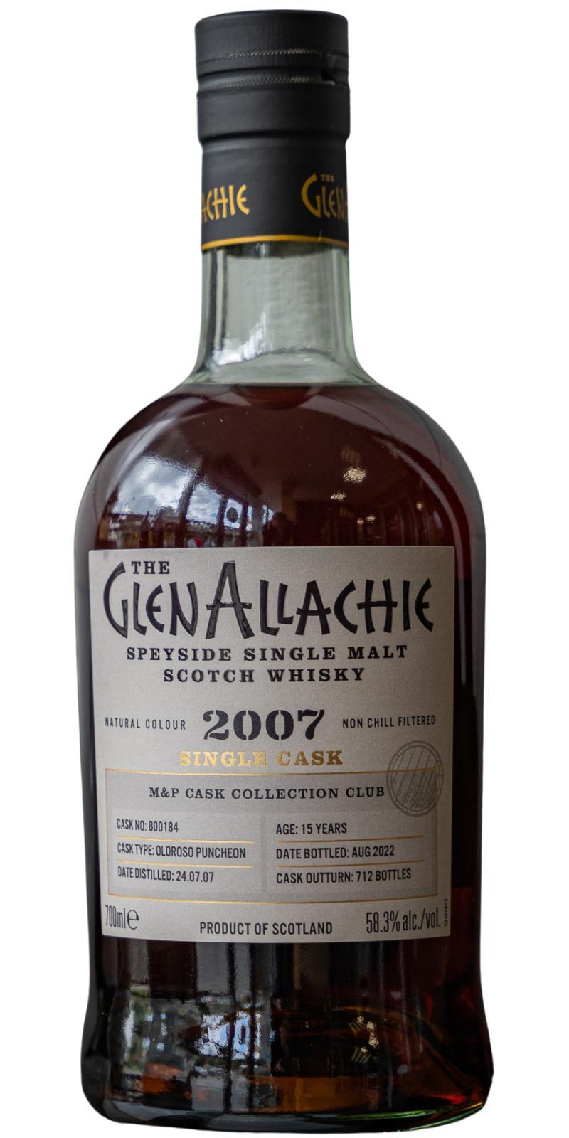 Glenallachie 2007  Single Cask