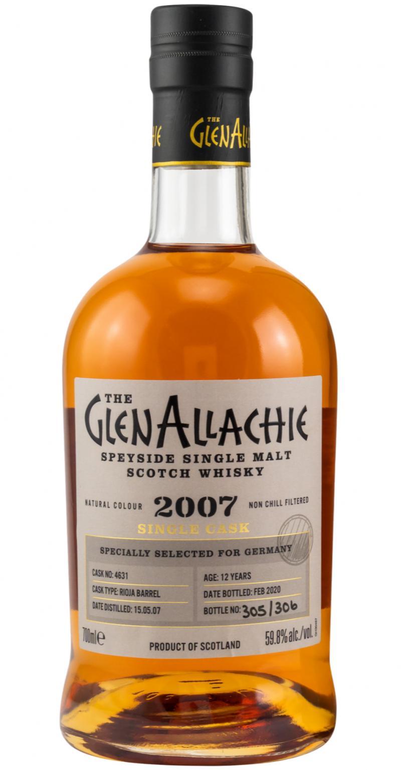 Glenallachie 2007  Single Cask