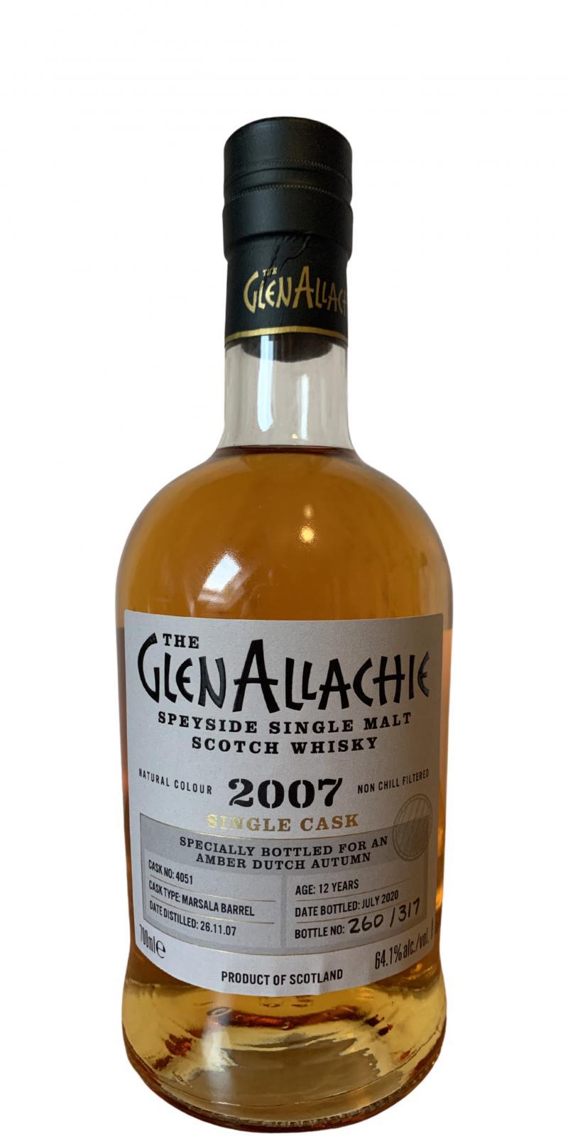 Glenallachie 2007  Single Cask