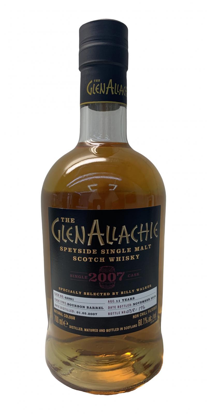 Glenallachie 2007  Single Cask