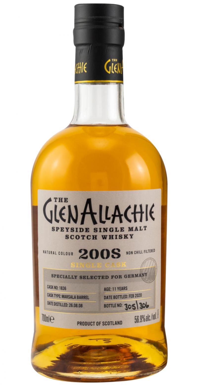 Glenallachie 2008  Single Cask