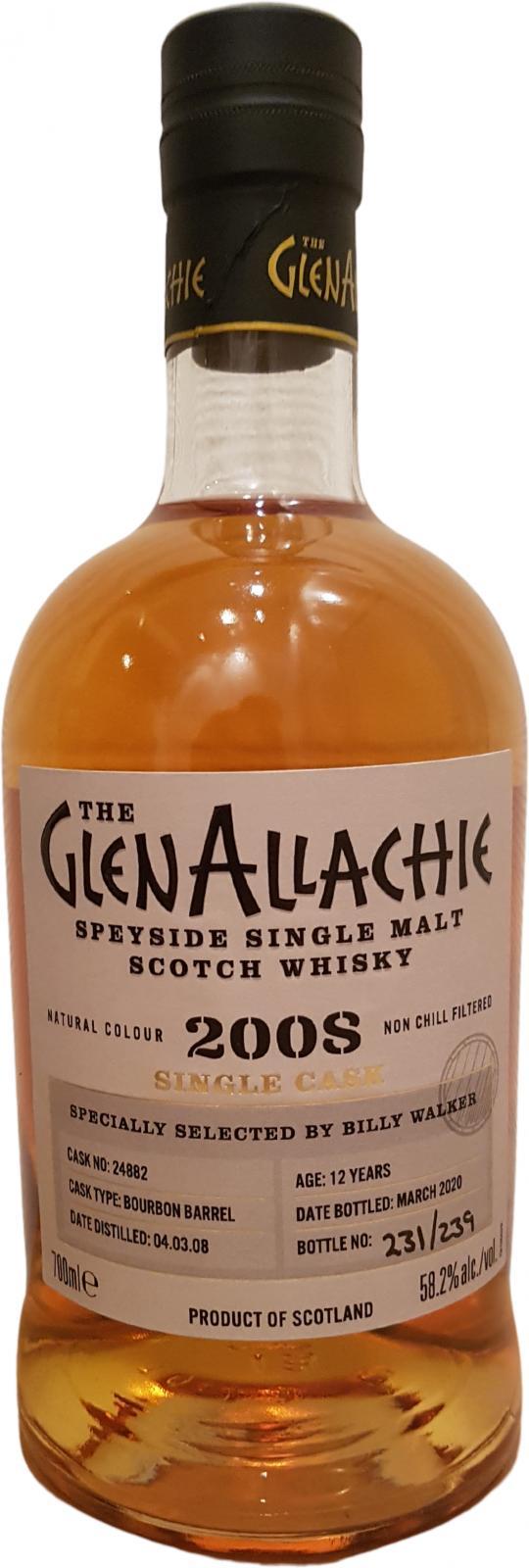 Glenallachie 2008  Single Cask