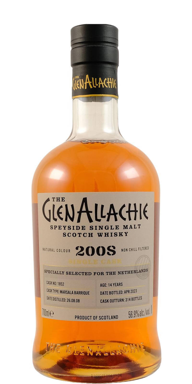 Glenallachie 2008  Single Cask