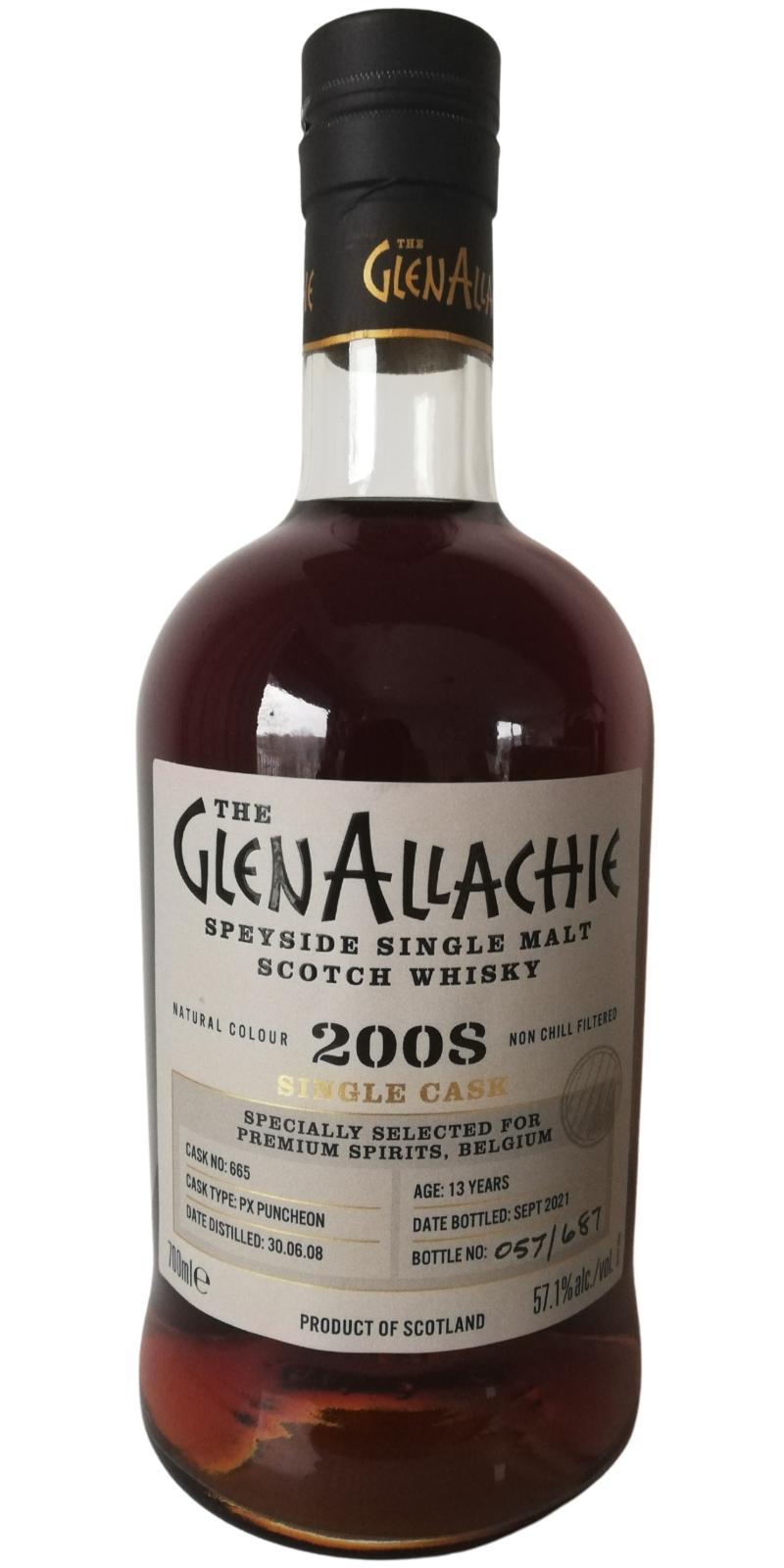 Glenallachie 2008  Single Cask