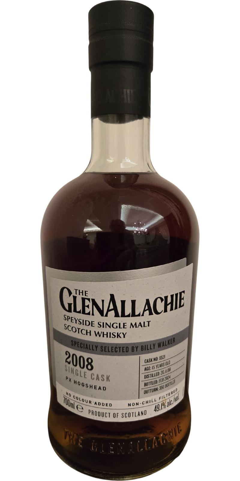 Glenallachie 2008  Single Cask