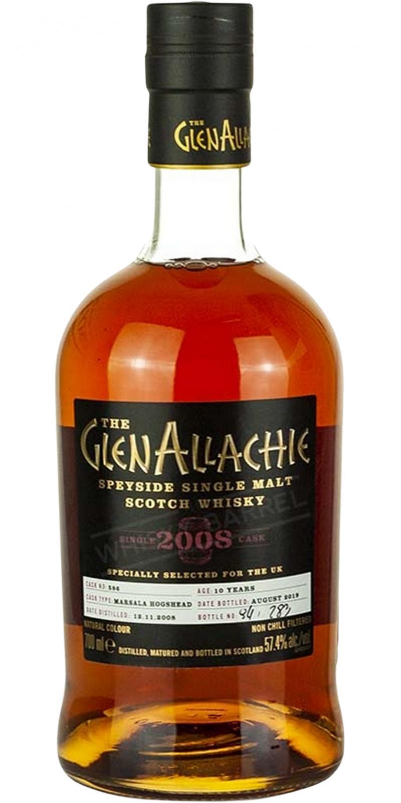 Glenallachie 2008  Single Cask for UK - Batch 2
