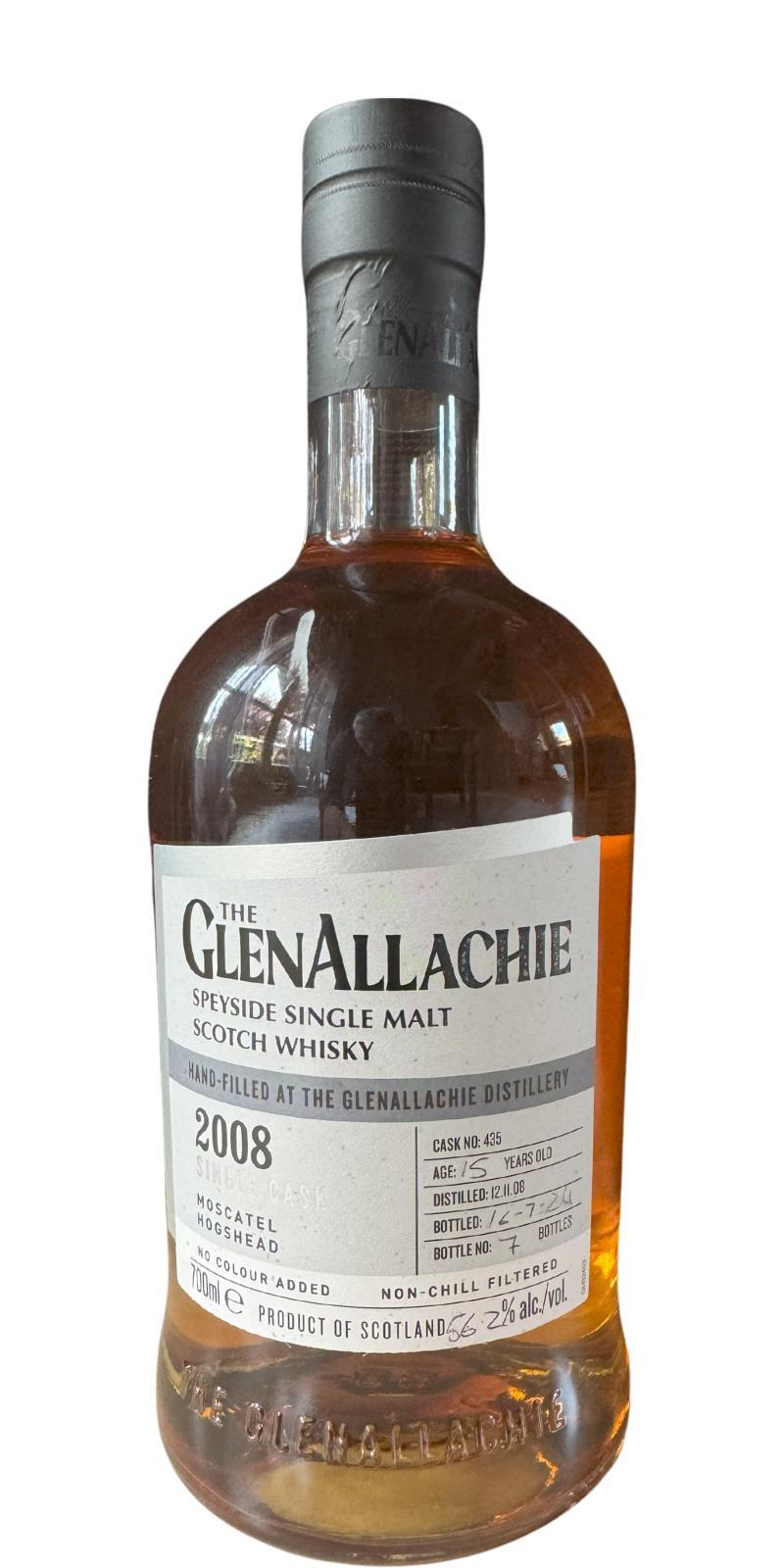 Glenallachie 2008  Handfilled at the distillery