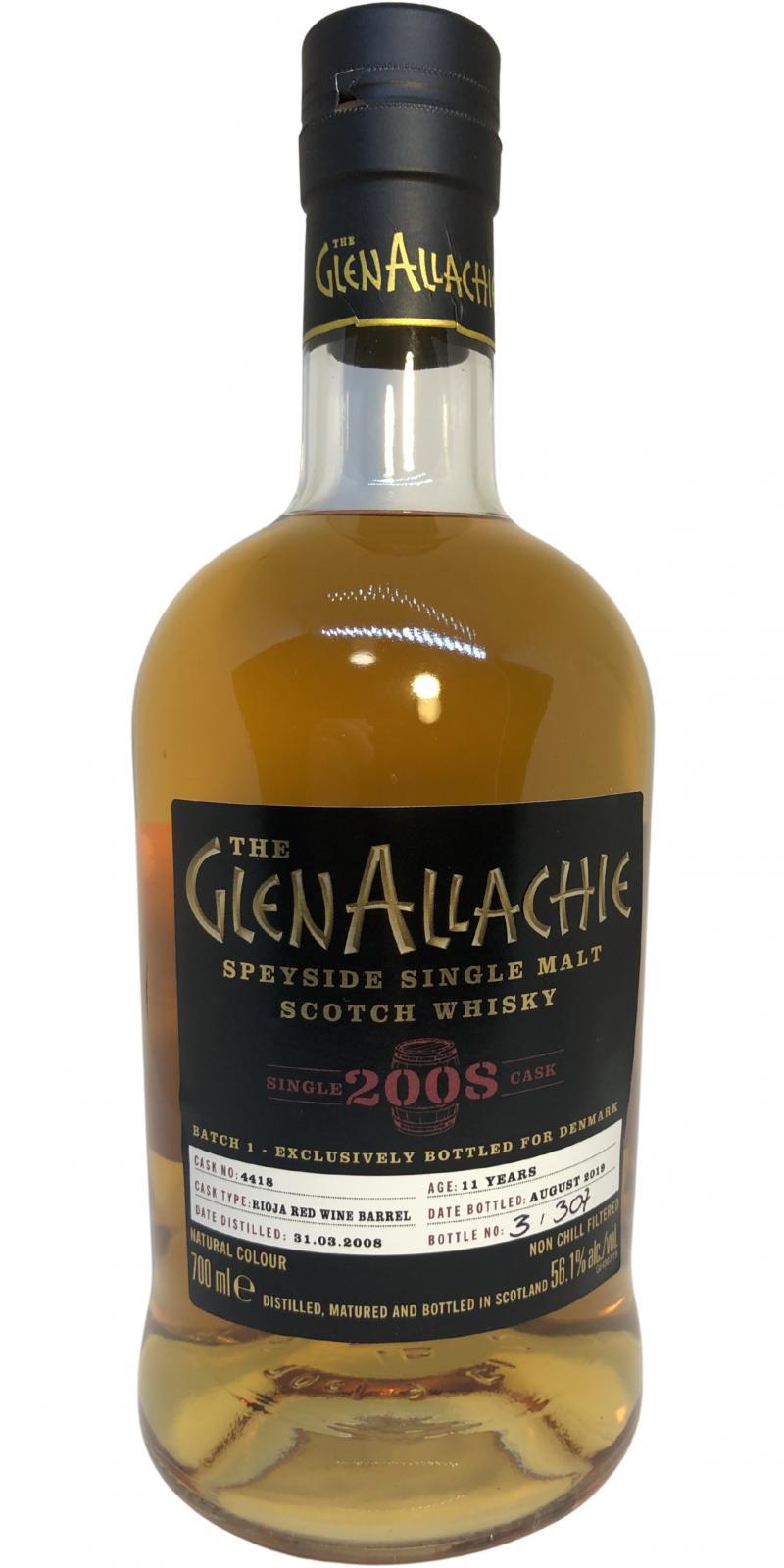Glenallachie 2008  Single Cask