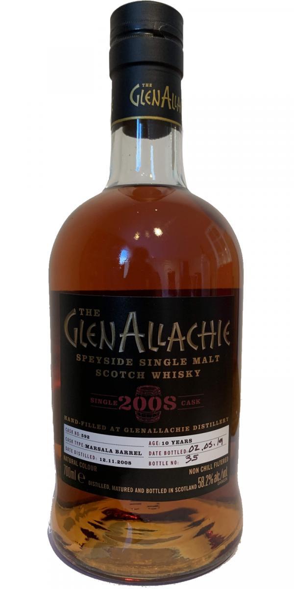 Glenallachie 2008  Single Cask