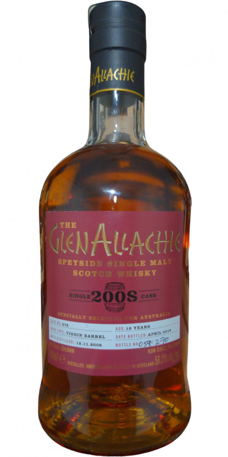 Glenallachie 2008  Single Cask