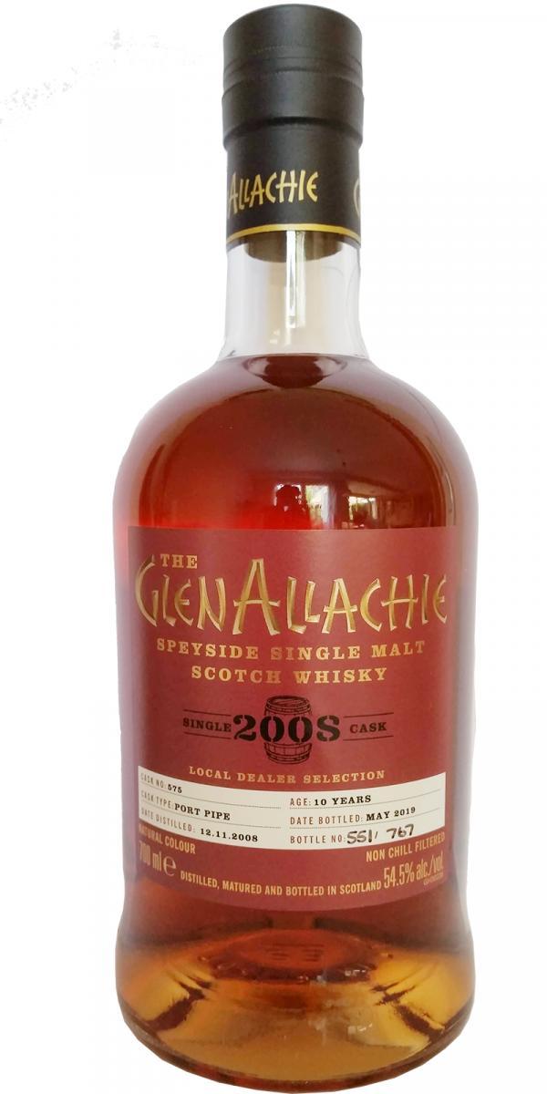 Glenallachie 2008  Single Cask