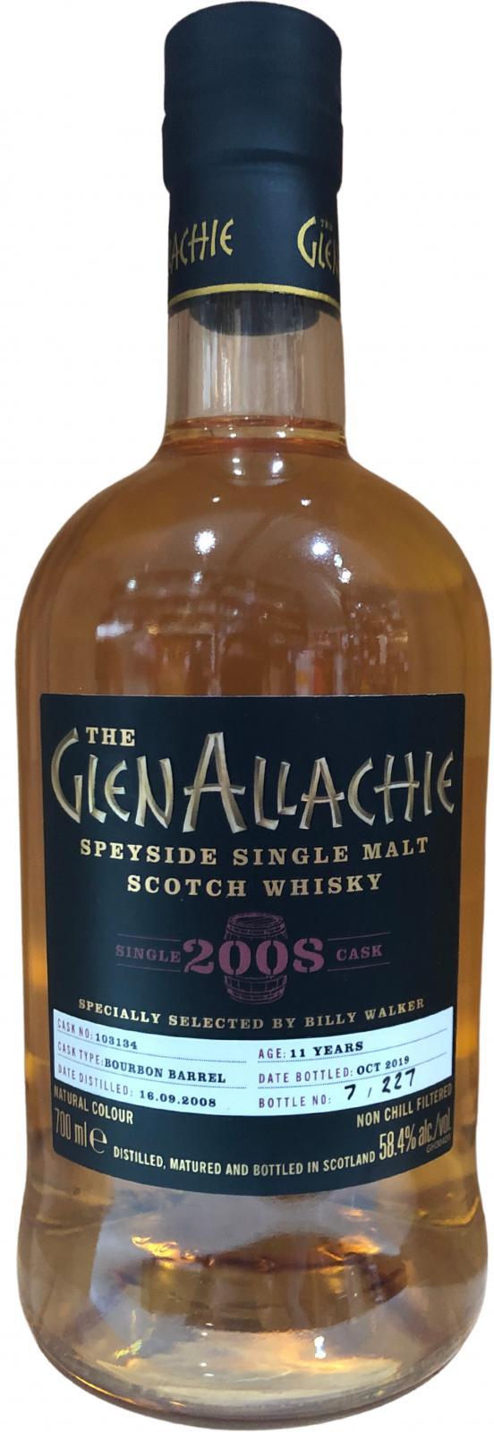 Glenallachie 2008  Single Cask
