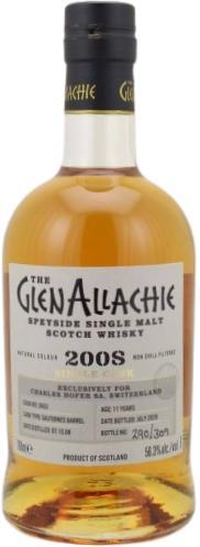 Glenallachie 2008  Single Cask
