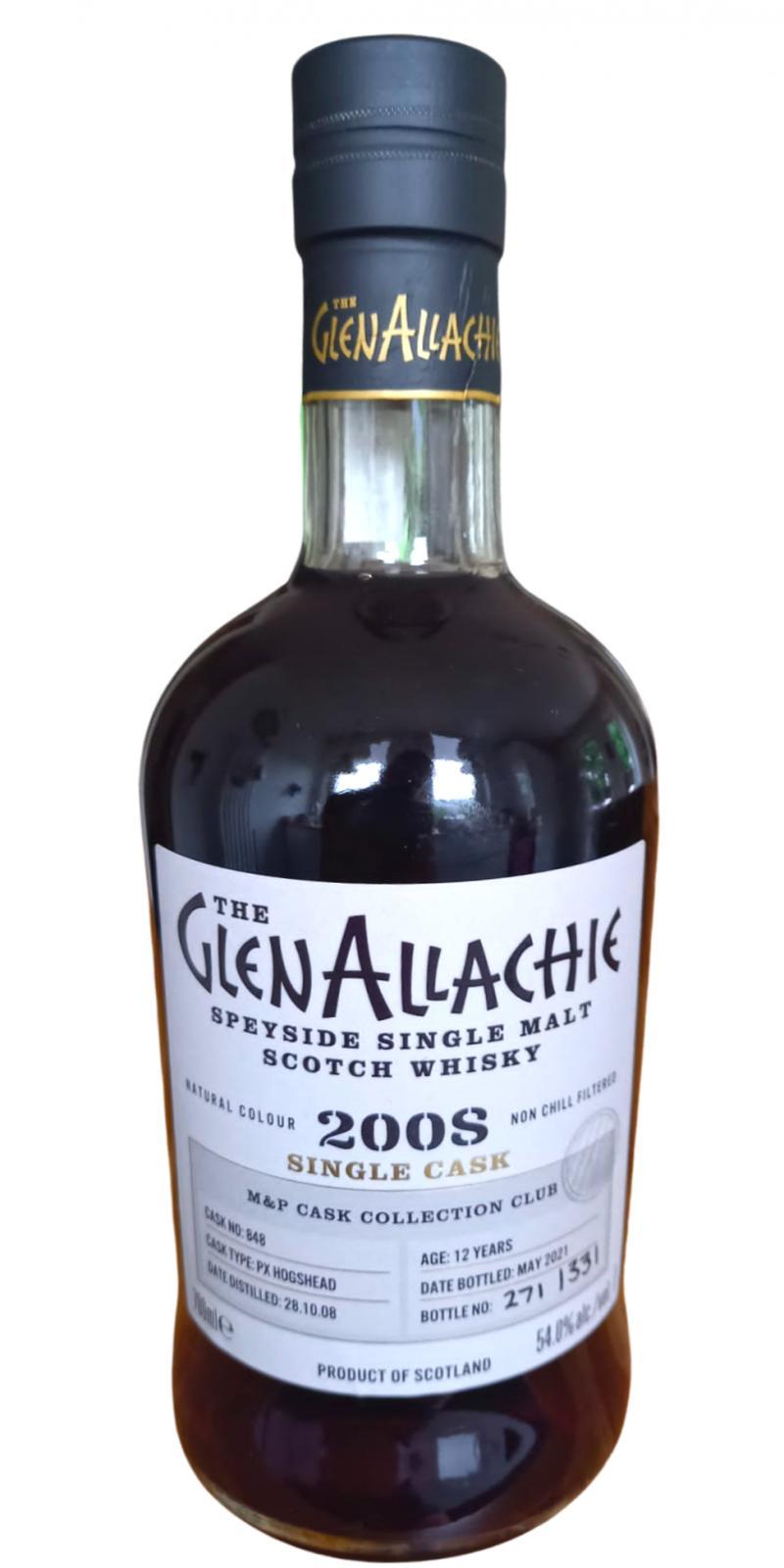 Glenallachie 2008   Single Cask