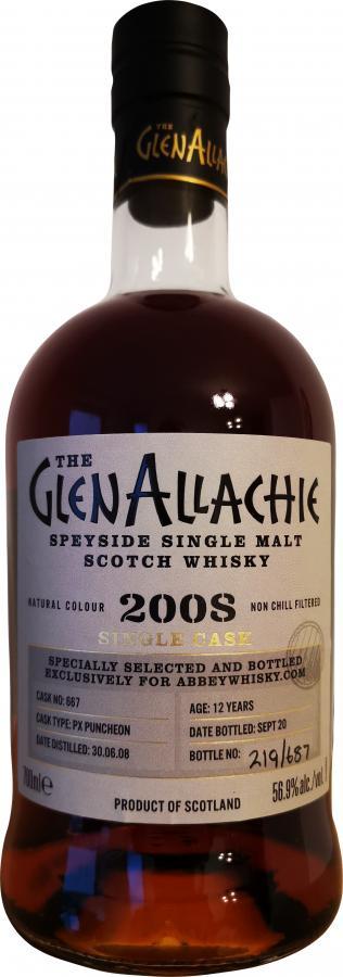 Glenallachie 2008  Single Cask