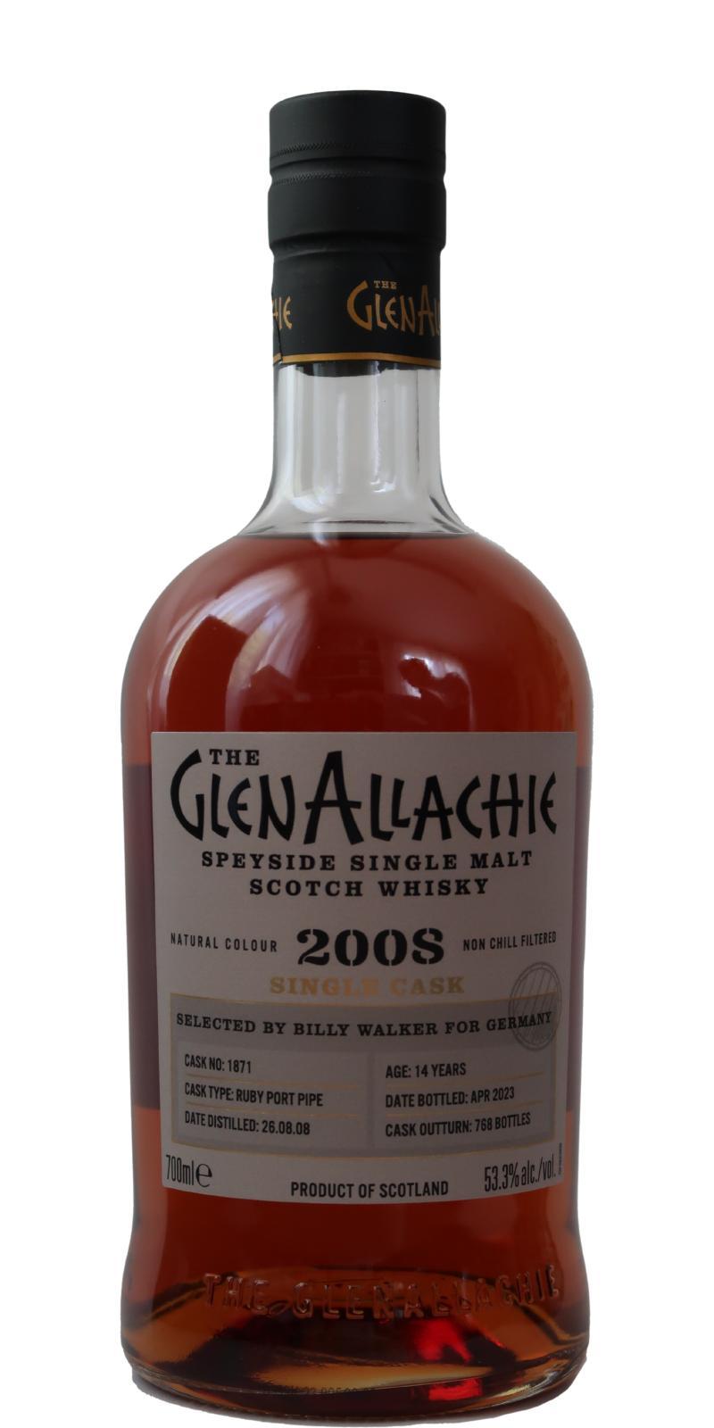 Glenallachie 2008  Single Cask