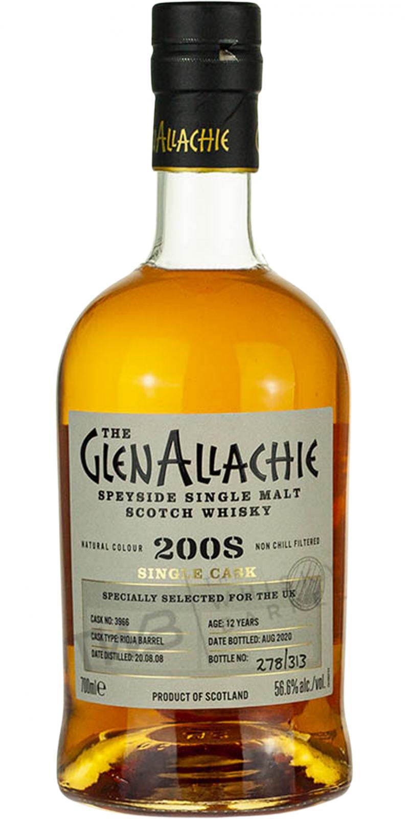 Glenallachie 2008  Single Cask