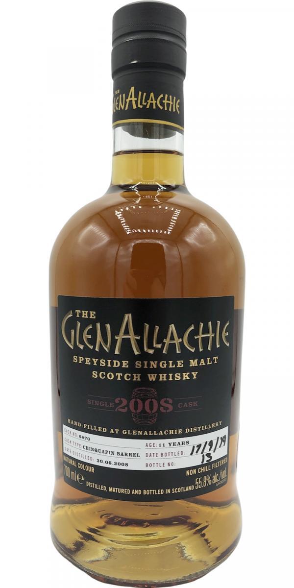 Glenallachie 2008  Single Cask