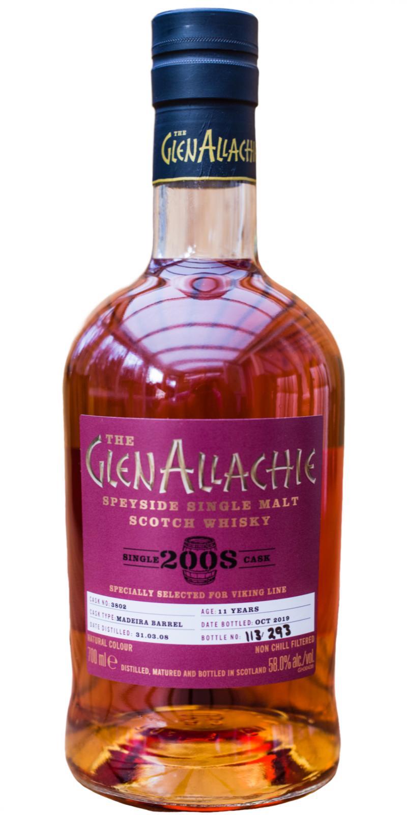 Glenallachie 2008  Single Cask