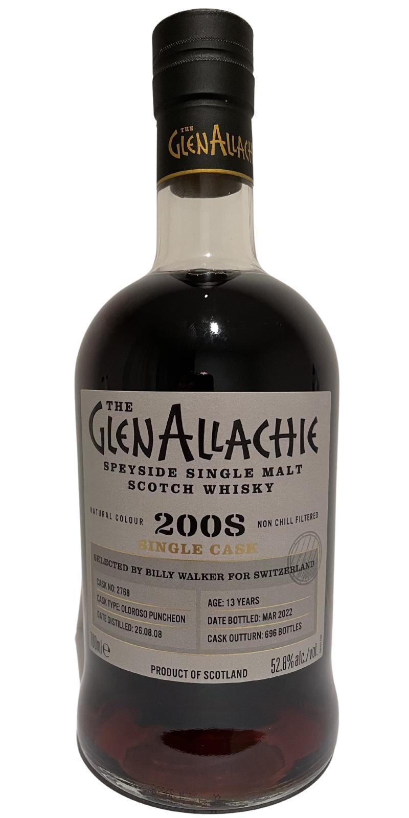 Glenallachie 2008  Single Cask