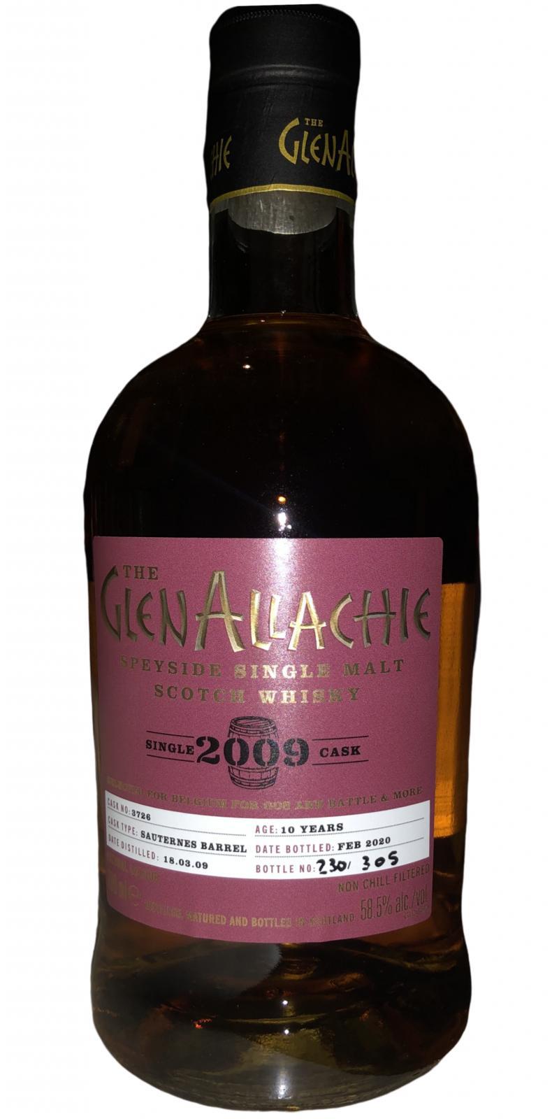 Glenallachie 2009  Single Cask