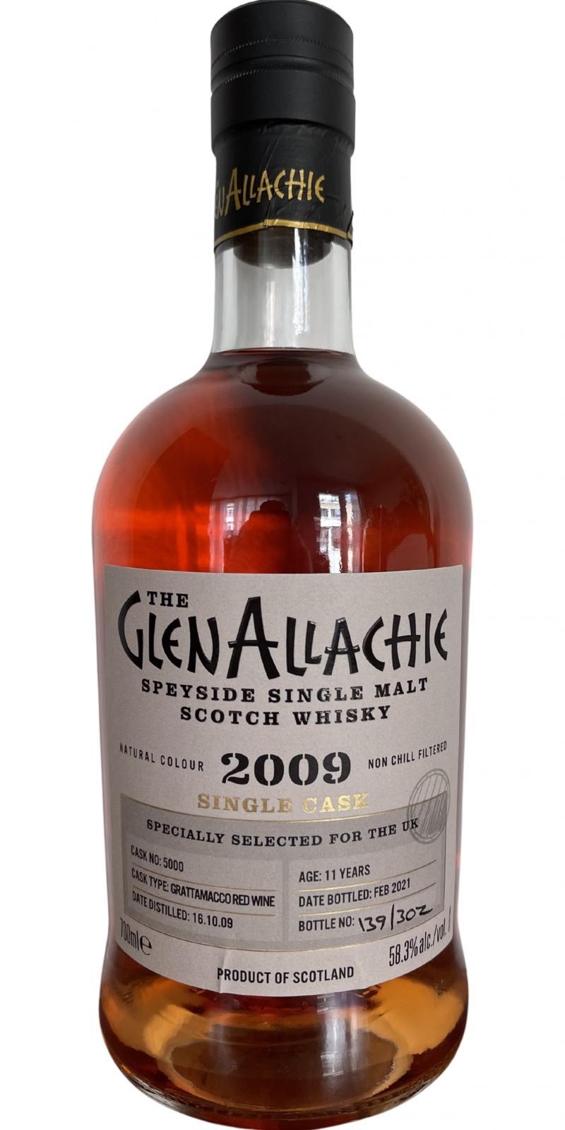 Glenallachie 2009  Single Cask