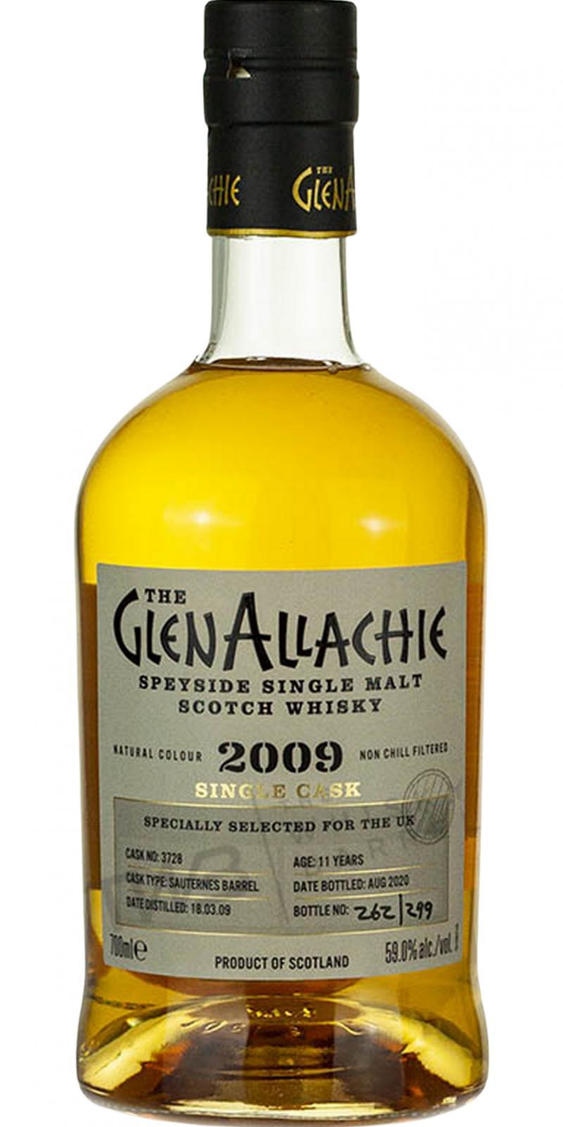 Glenallachie 2009  Single Cask