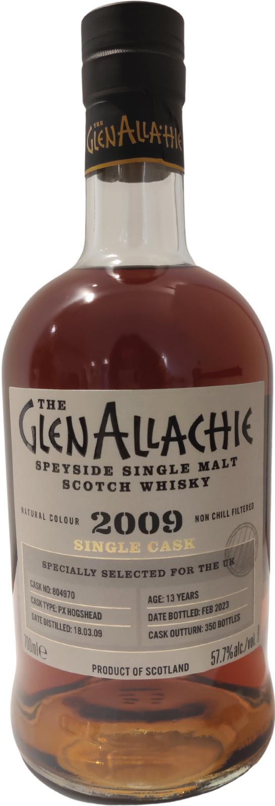 Glenallachie 2009  Single Cask