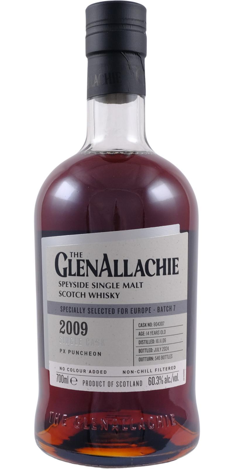 Glenallachie 2009  Single Cask for Europe - Batch 7