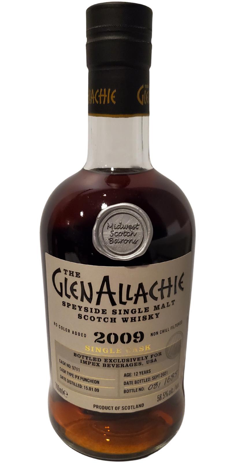 Glenallachie 2009  Single Cask