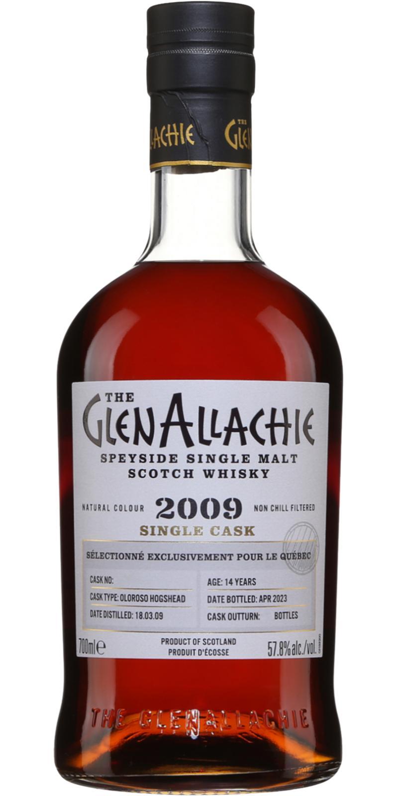 Glenallachie 2009  Single Cask