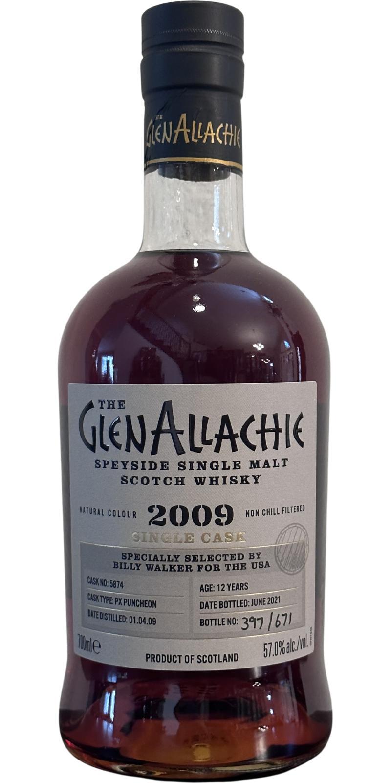 Glenallachie 2009  Single Cask