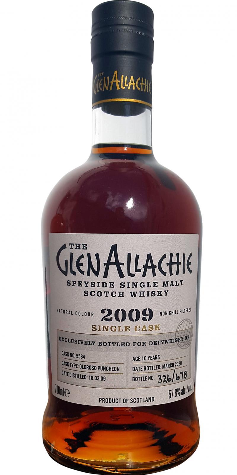 Glenallachie 2009  Single Cask