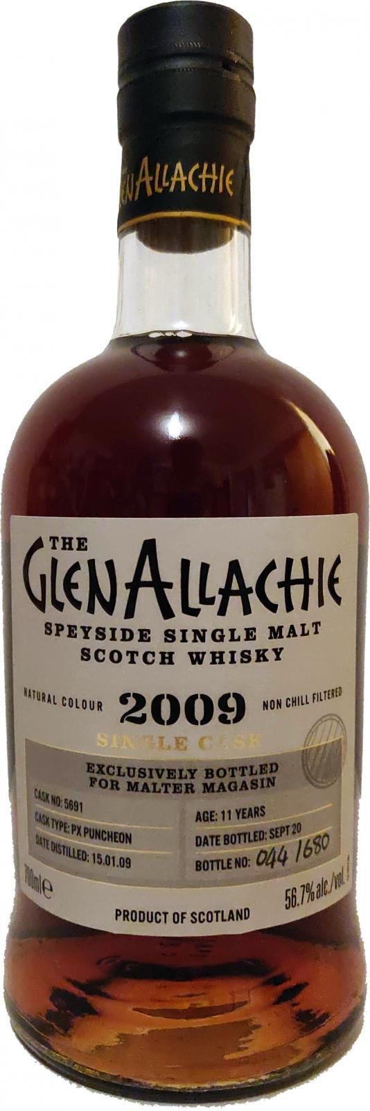 Glenallachie 2009  Single Cask