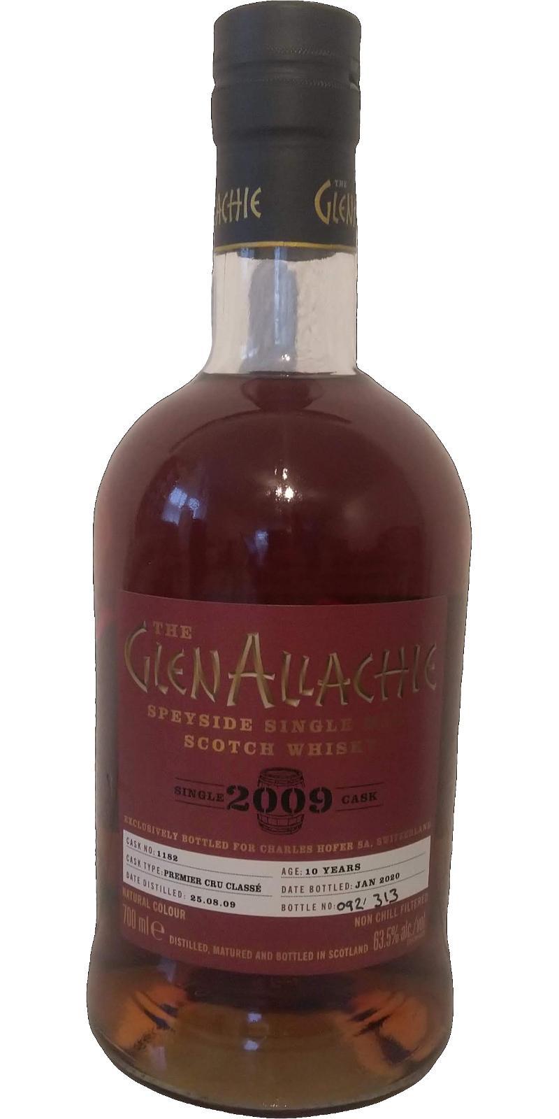 Glenallachie 2009  Single Cask