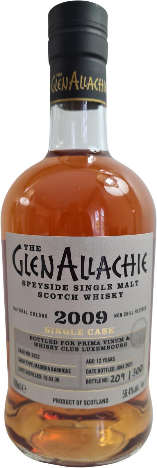Glenallachie 2009  Single Cask