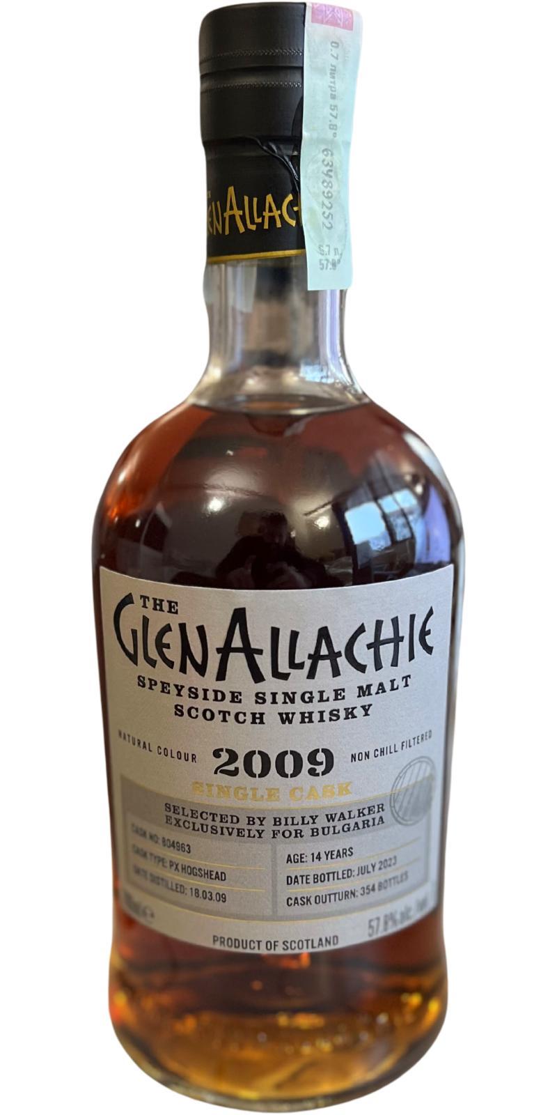 Glenallachie 2009  Single Cask