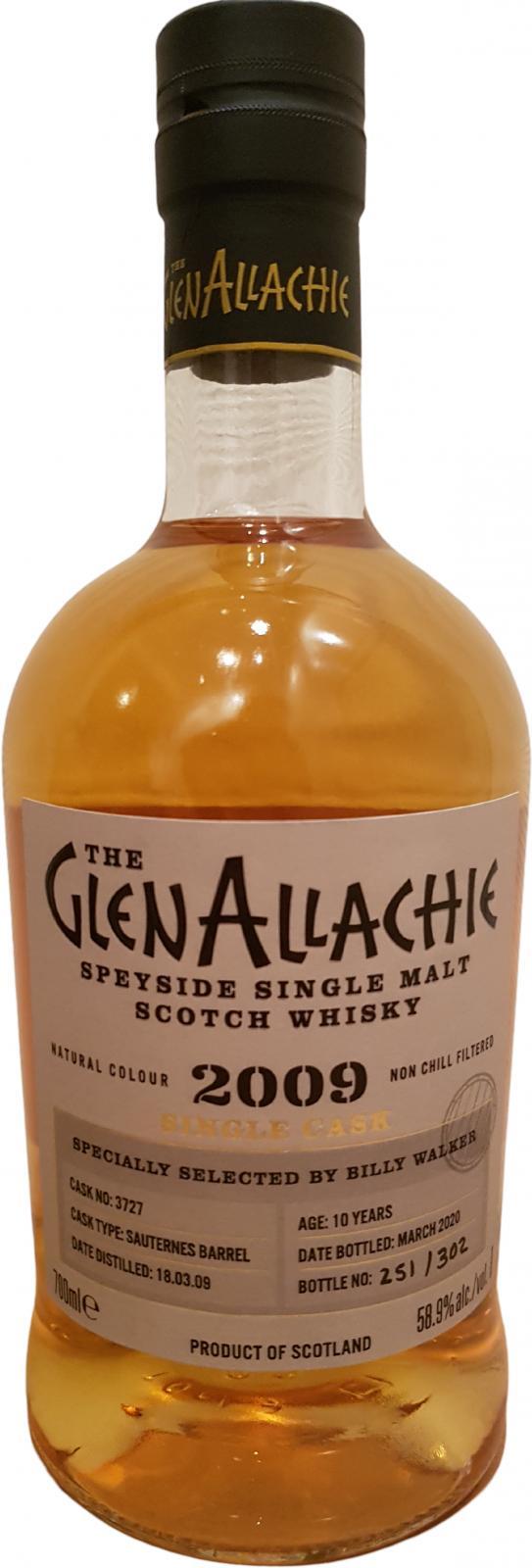 Glenallachie 2009  Single Cask