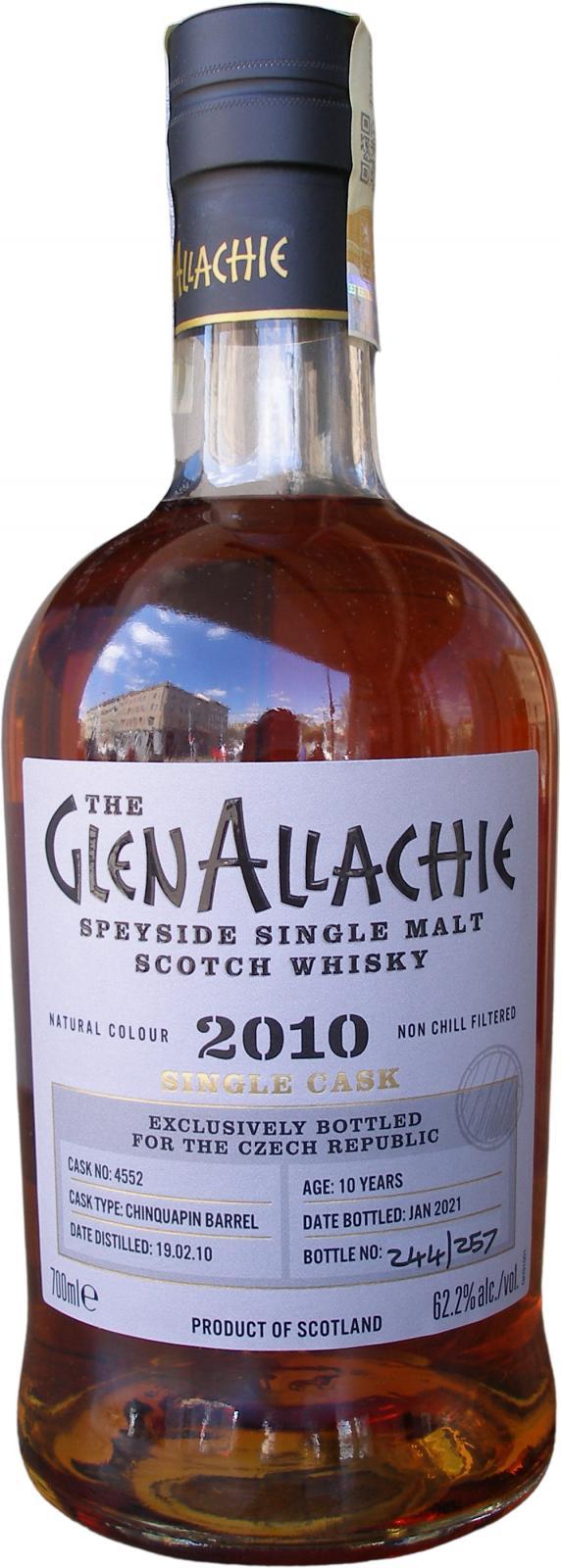 Glenallachie 2010  Single Cask