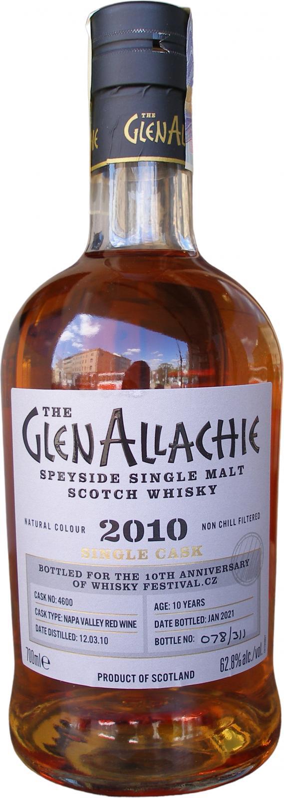 Glenallachie 2010  Single Cask