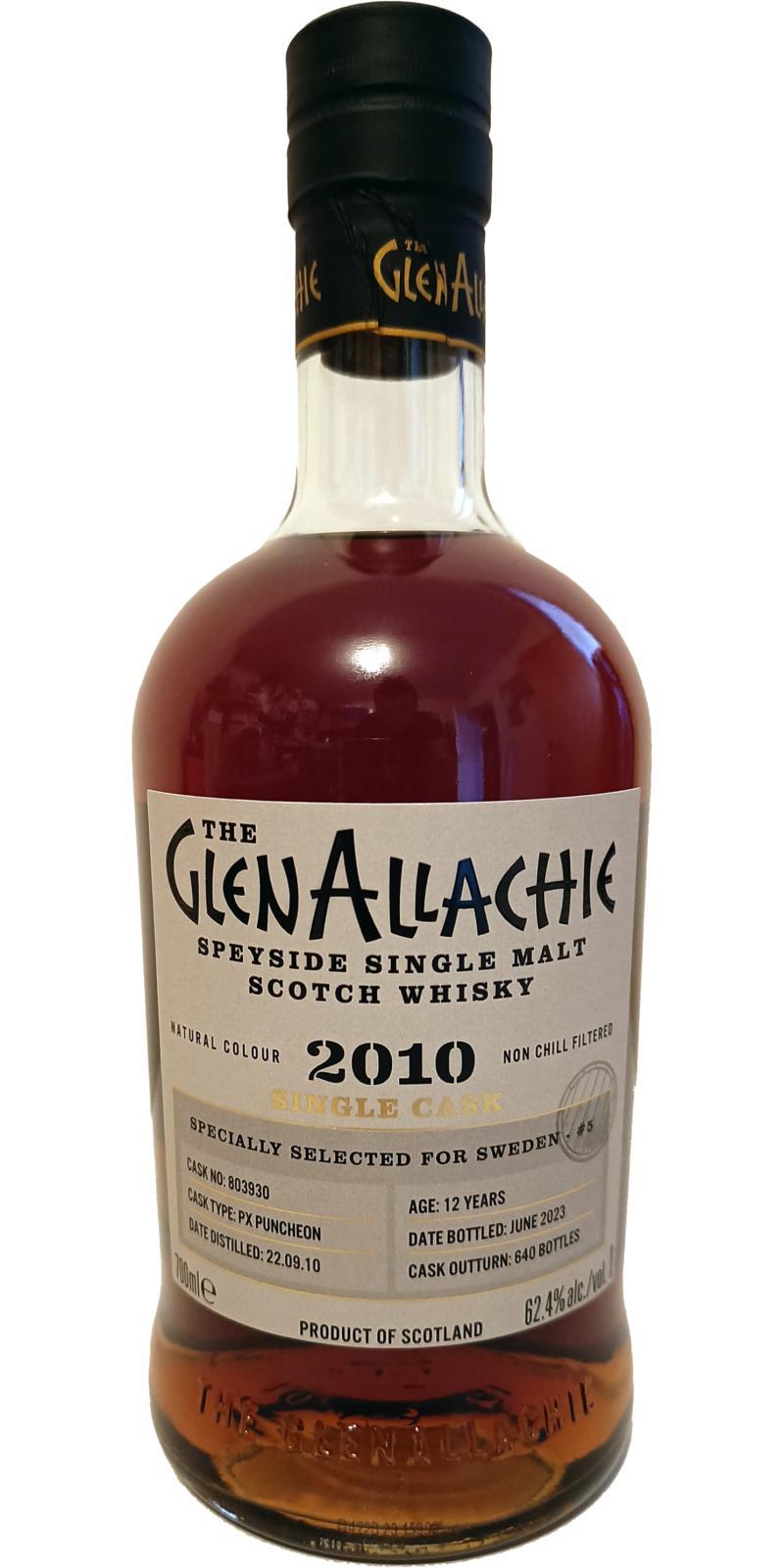 Glenallachie 2010  Single Cask