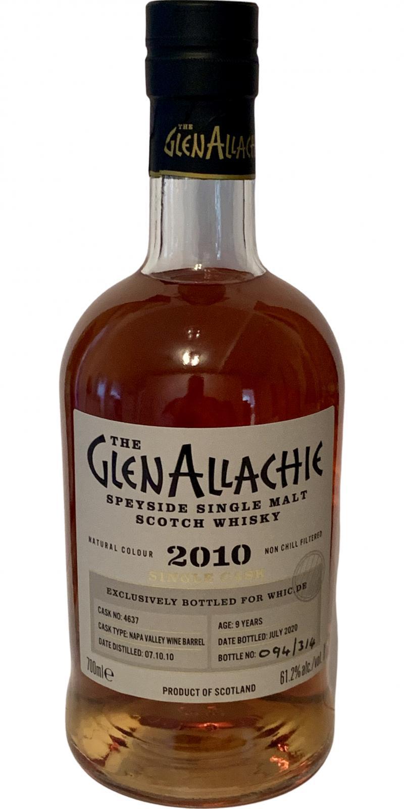 Glenallachie 2010  Single Cask