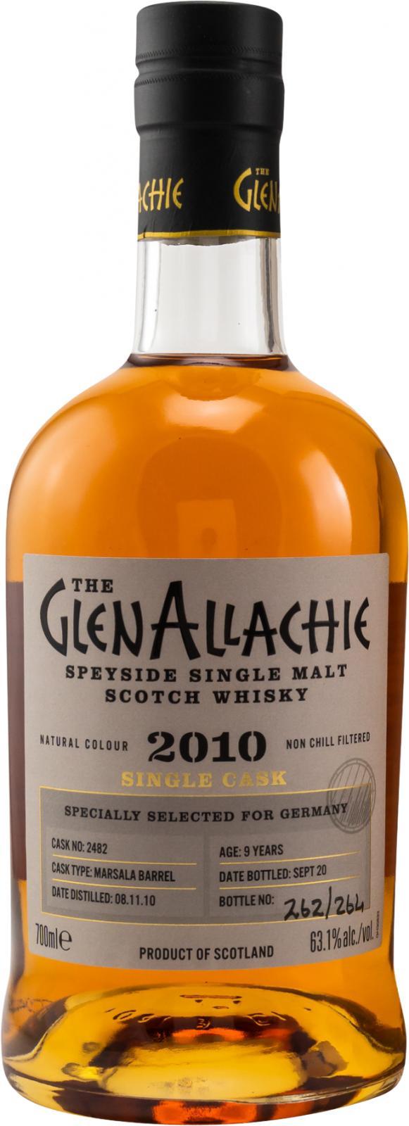 Glenallachie 2010  Single Cask
