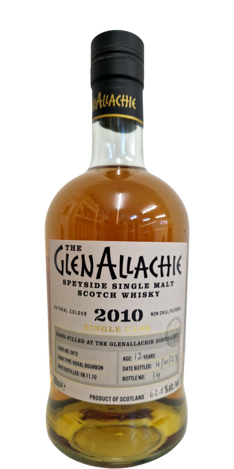 Glenallachie 2010  Handfilled at the distillery