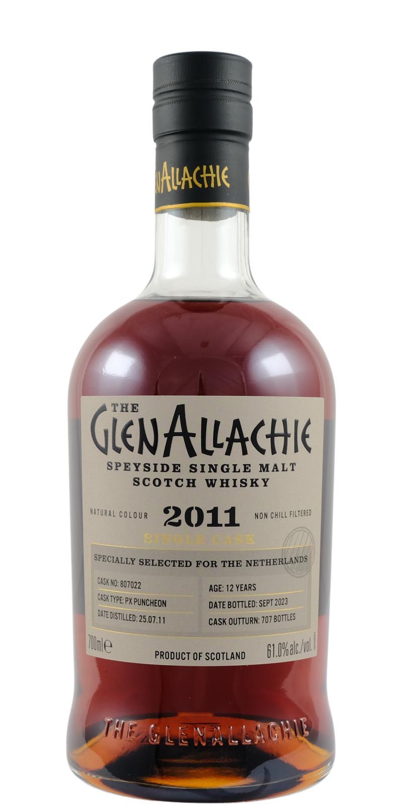 Glenallachie 2011  Single Cask