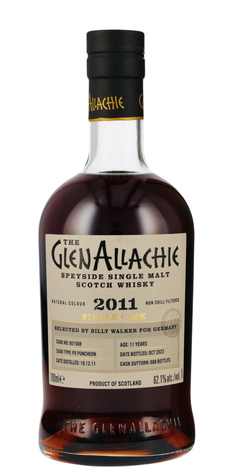 Glenallachie 2011  Single Cask