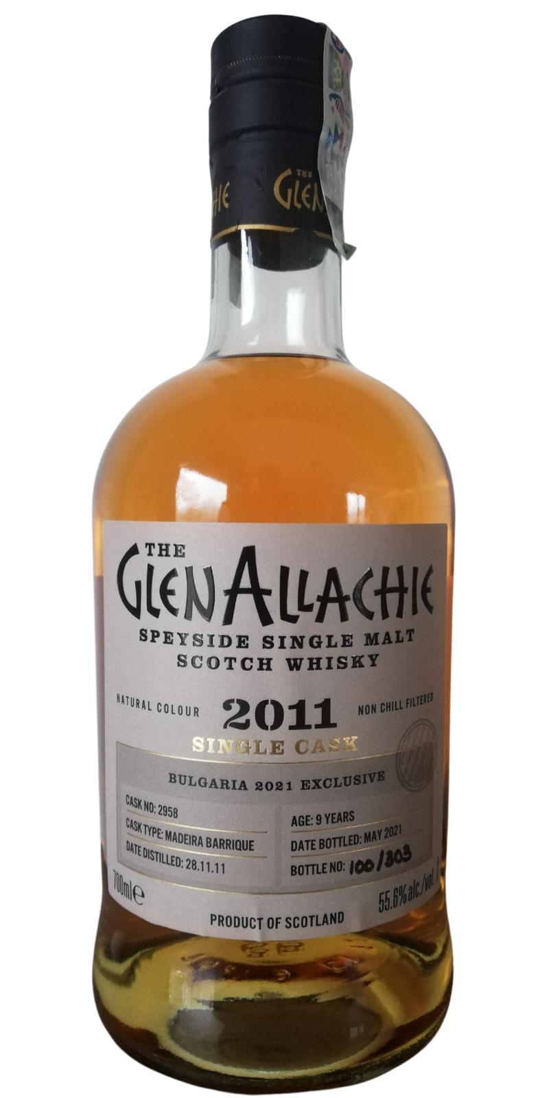 Glenallachie 2011  Single Cask
