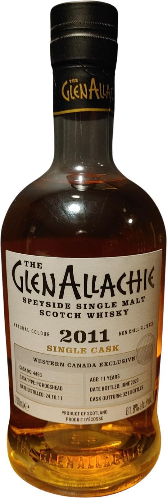 Glenallachie 2011  Single Cask